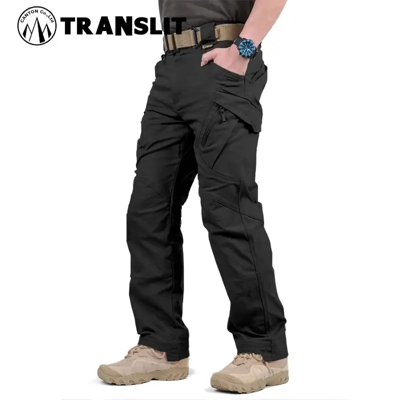 

Брюки-карго IX9 City мужские тактические, боевые штаны спецназа, армейские военные эластичные брюки с множеством карманов, повседневные, 5XL