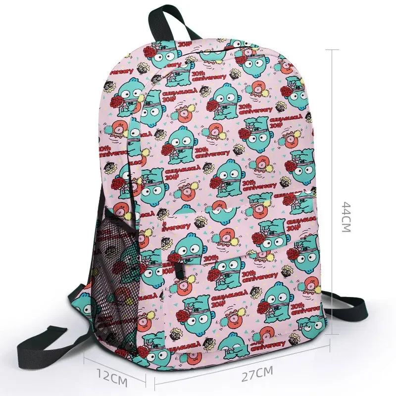 Аниме Sanrio Hanyodon мультфильм рюкзак 3D цифровой печатный шаблон Студенческая