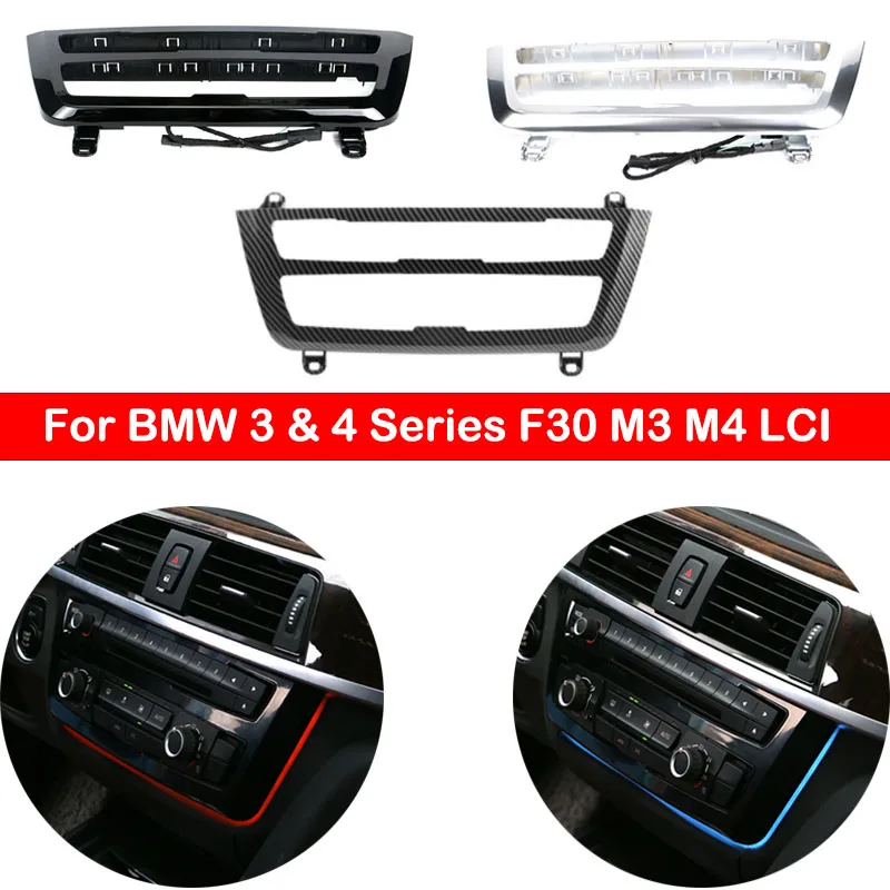 

Приборная панель с синей и оранжевой подсветильник кой для BMW 3 4 серии F30 LCI