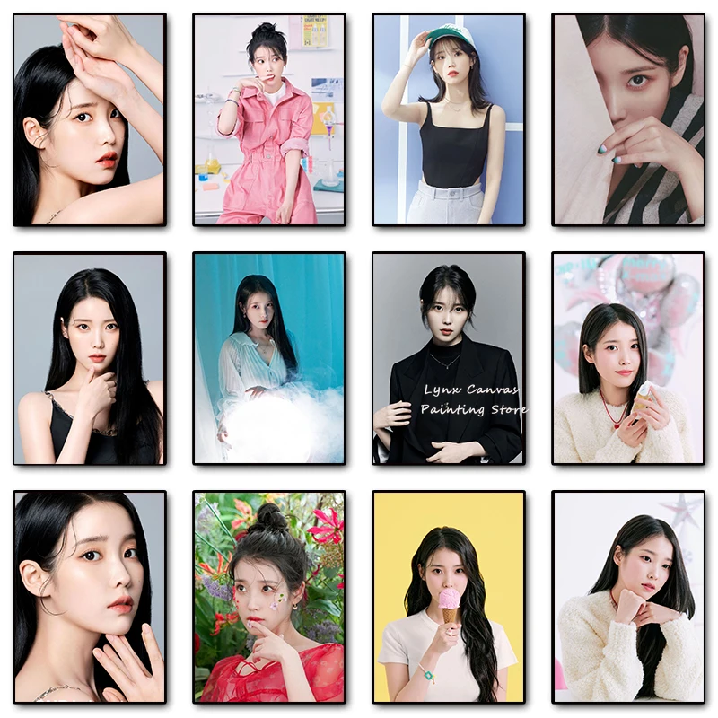 Популярное свойство хорошо известная Корейская певица кисть МЕ плакаты