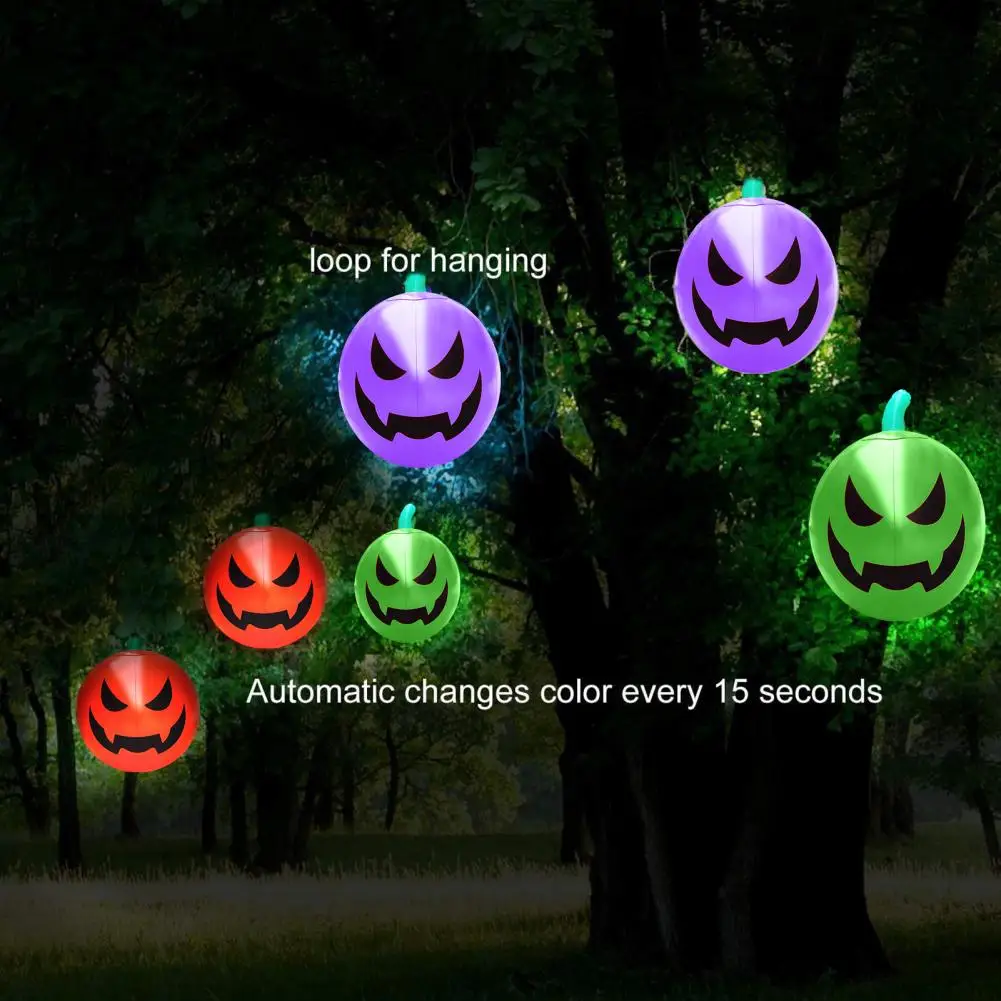 

Exquisite Pumpkin Balloon Battery Powered Weather-proof Inflatable Pumpkin Ball LED Pumpkin Ball