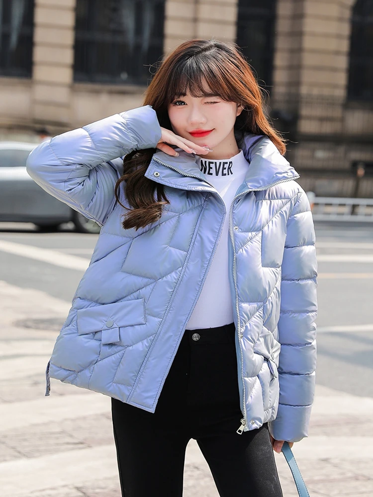 2023 New Winter Jacket Women's Parkas Hooded Overcoat Casual Long Coat Cotton Padded Parka Warm woman Jackets Outwear