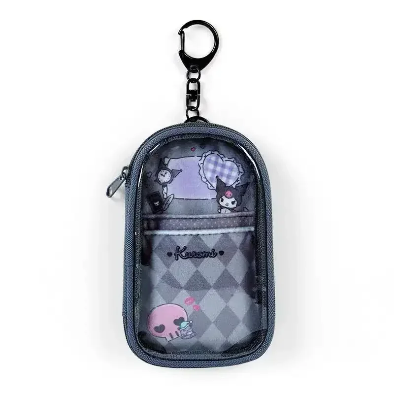 Фото Косметичка-подвеска Sanrio My Melody Cinnamoroll: милый кавайный чехол для косметики, подарок для девочек и детей, дорожный несессер №5