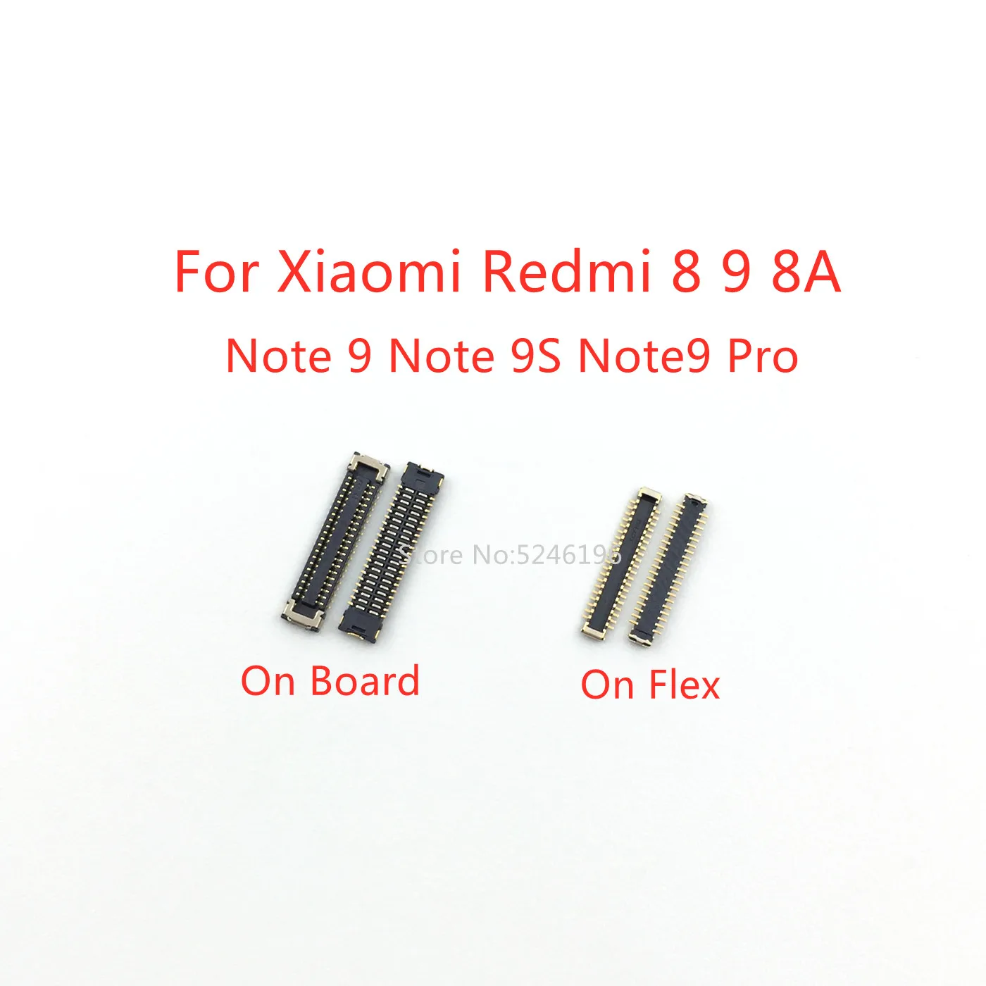 

5-10Pcs USB Charger Charging Port FPC Connector 40Pin For Xiaomi Redmi 8 8A 9 Note9 Note9S Note9Pro Note 9 9S 9Pro Plug On Board