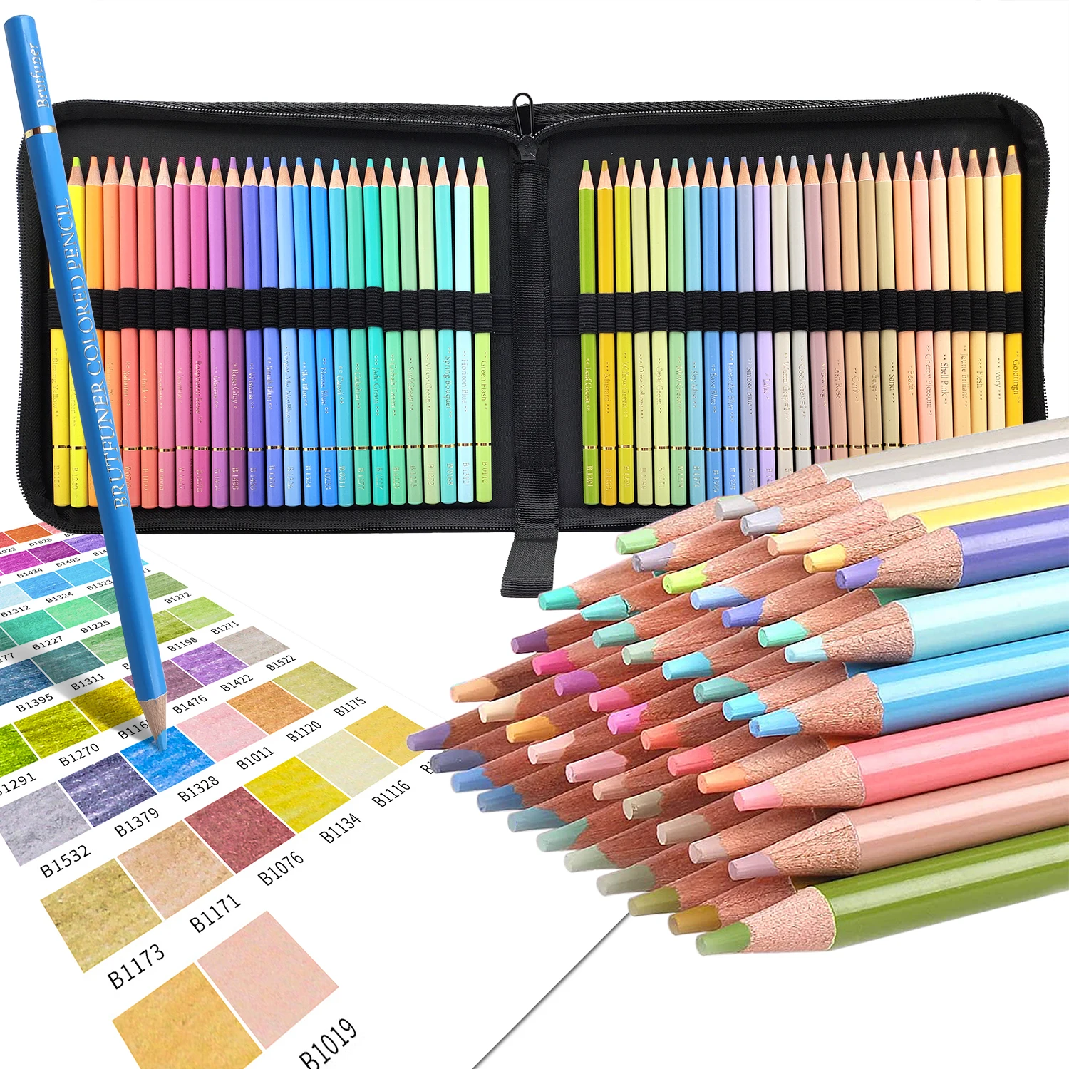 S Soft Core Case Bag For School Color Art Supplies