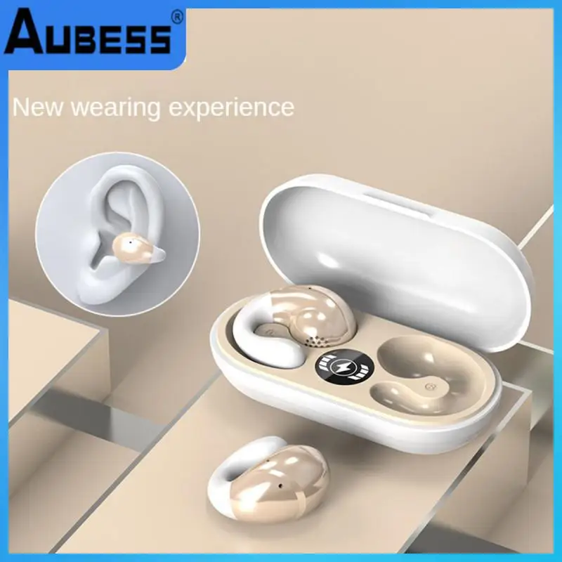 

Touch Control Headset Stereo Sound Effects Headset Charging Time 1-1.5h Earphone Ultra Light Body No Sensation To Wear