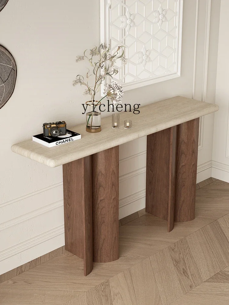 Домашний входной шкаф TQH на стену необычная перегородка роскошный мраморный вход