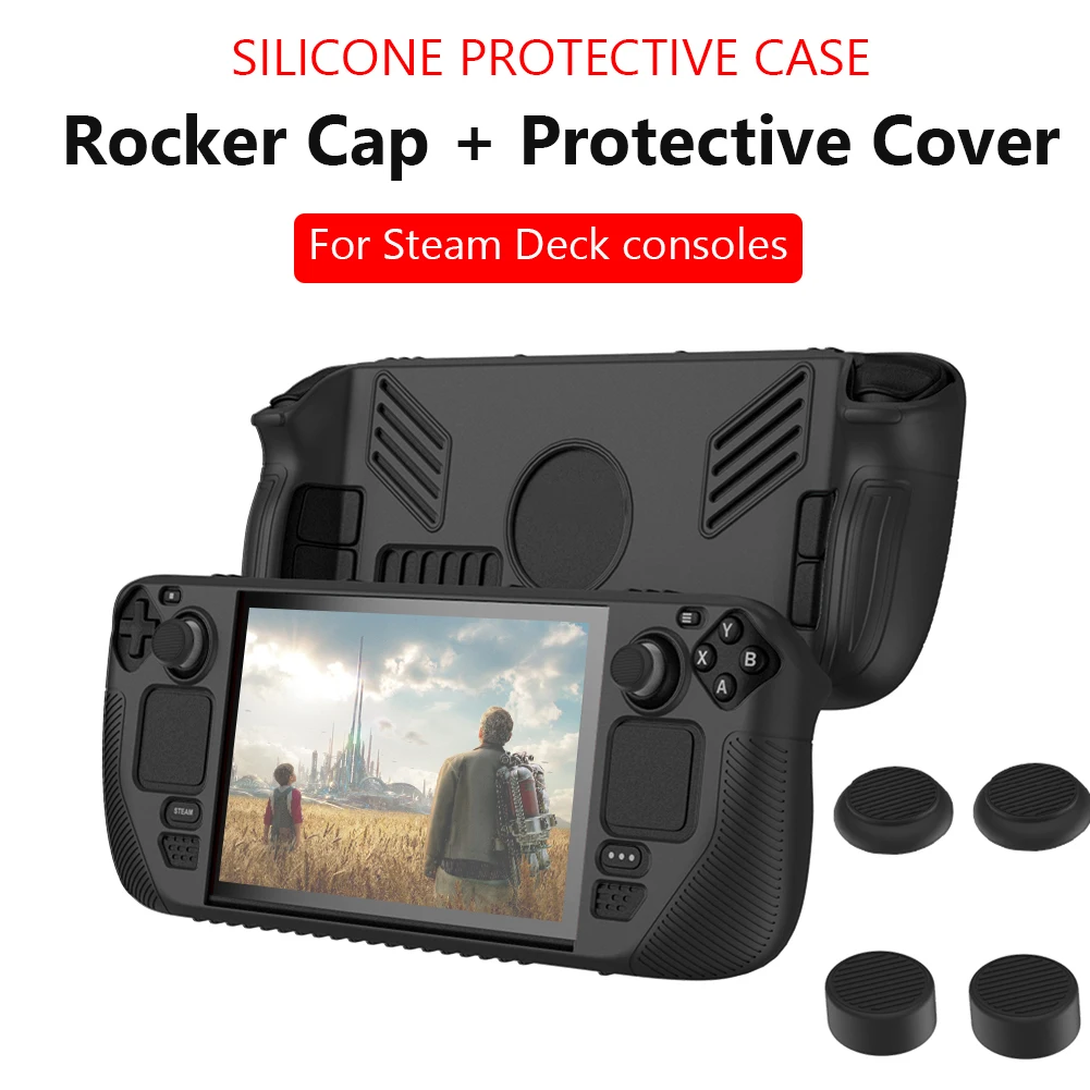 

Waterproof Handheld Game Console Protect Case Thumb Stick Caps Kits Accessories for Children Birthday Present
