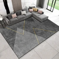 geometric abstraction carpets for living room decoration sofa coffee table mat non slip area rug floor mat washable rugs hallway