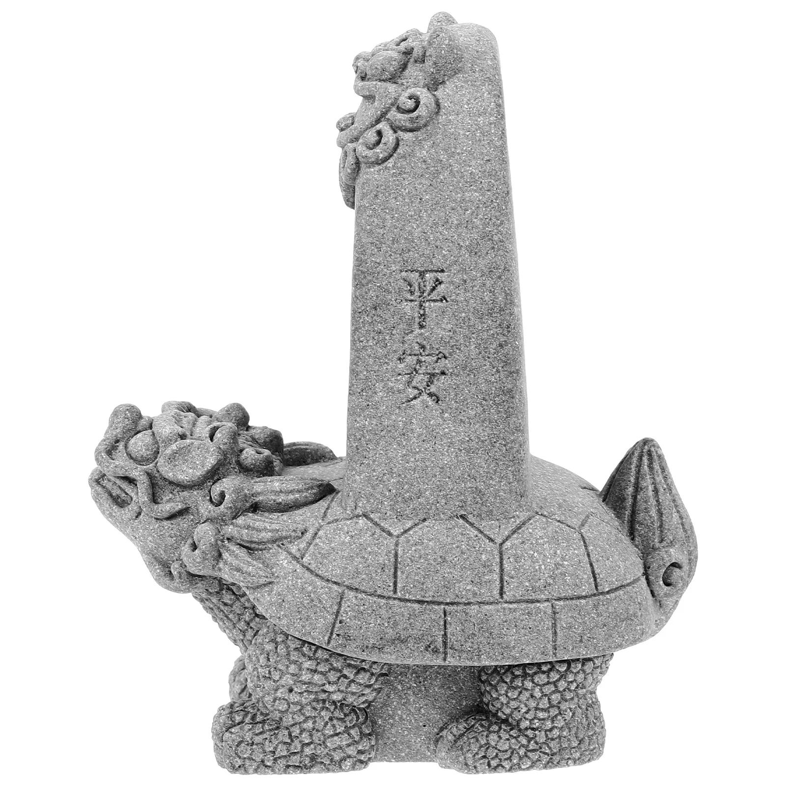 

Sandstone Statue Garden Figurine Sandstone Ornament Zen Decoration for Desk Decor