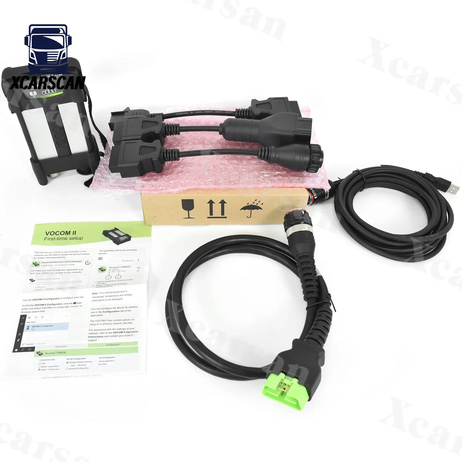 88890400 подлинный vocom II 2.8.150 PTT Премиум технологический инструмент Vocom2 WIFI DEV2 сканер