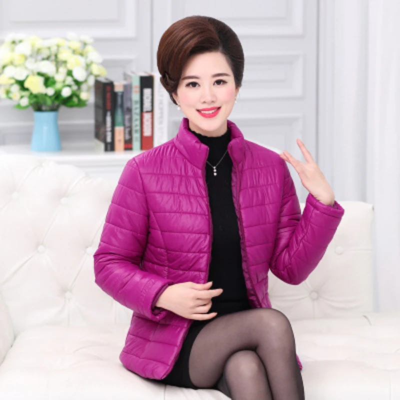 Women's Light Cotton Padded Jacket Short Down Cotton Padded Thick Outfit Autumn Winter Coat Woman Jackets Women Coat Outwear