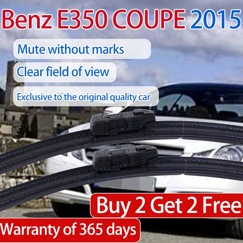 

ShangKeWen Boneless Silicone Windshield Wipers Blade For Benz E350 Coupe Universal Soft Rubber Wipers Mercedes-Benz Accessories