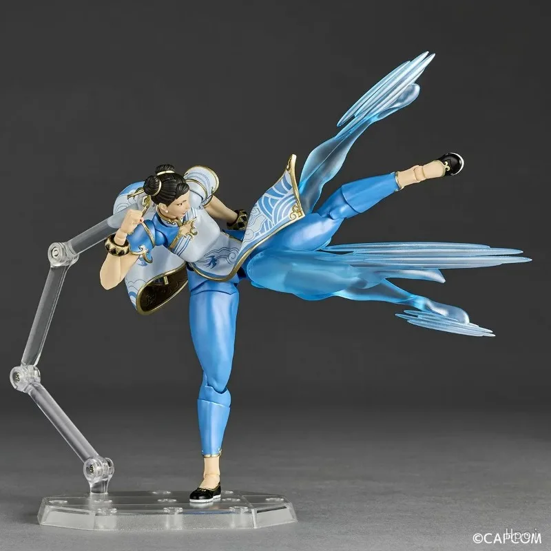 Фото В наличии: Коллекционная фигурка KAIYODO Wheel Technology Series Amazing Yamaguchi Street Fighter 6 Чун-Ли/Джули, масштаб 1/12, подарок №5