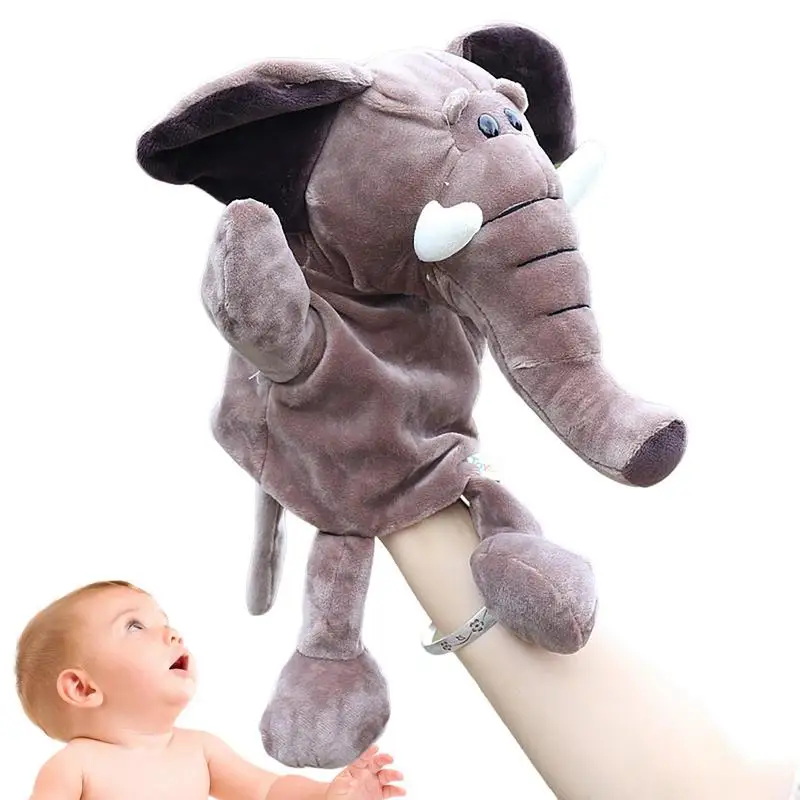 

Детские куклы, набивные животные, куклы с открытым подвижным Ротом, плюшевые Мультяшные куклы для интерактивного рассказа историй, 11,8 дюймов