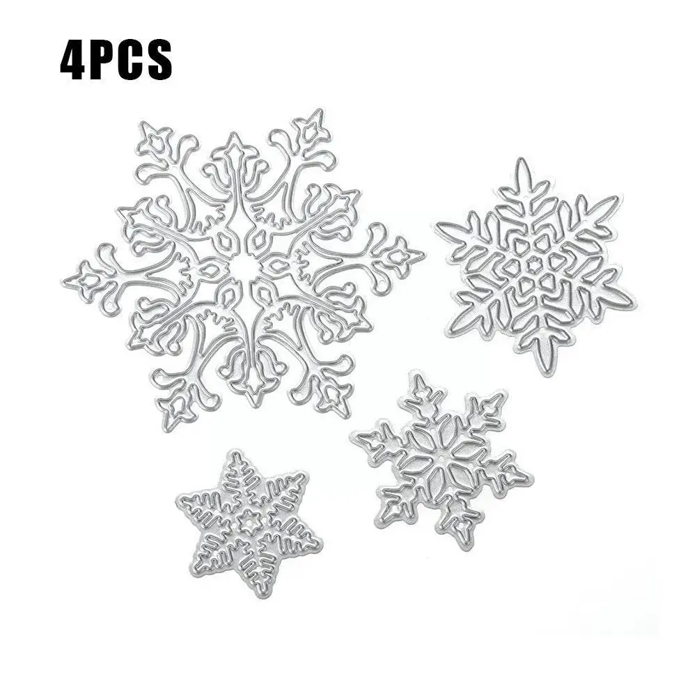 

Christmas Snowflake Metal Cutting Dies Stencil DIY Craft Knife Scrapbooking Paper Card Stamp Craft Decor Album Mould Emboss K2H7