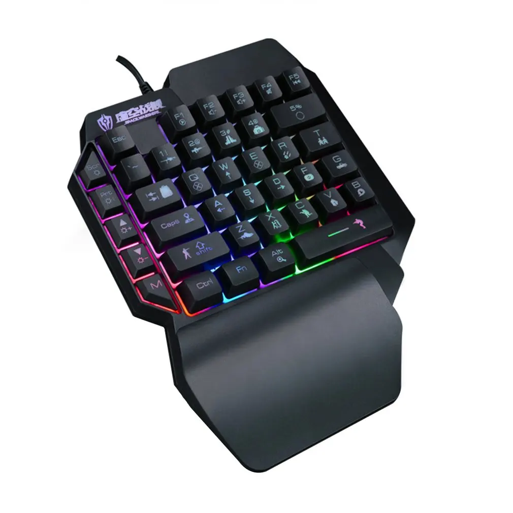 Small Mechanical Keyboard One-Handed Game Mechanical Keyboard Left Hand Small Keyboard One-Hand Mechanical Keyboard