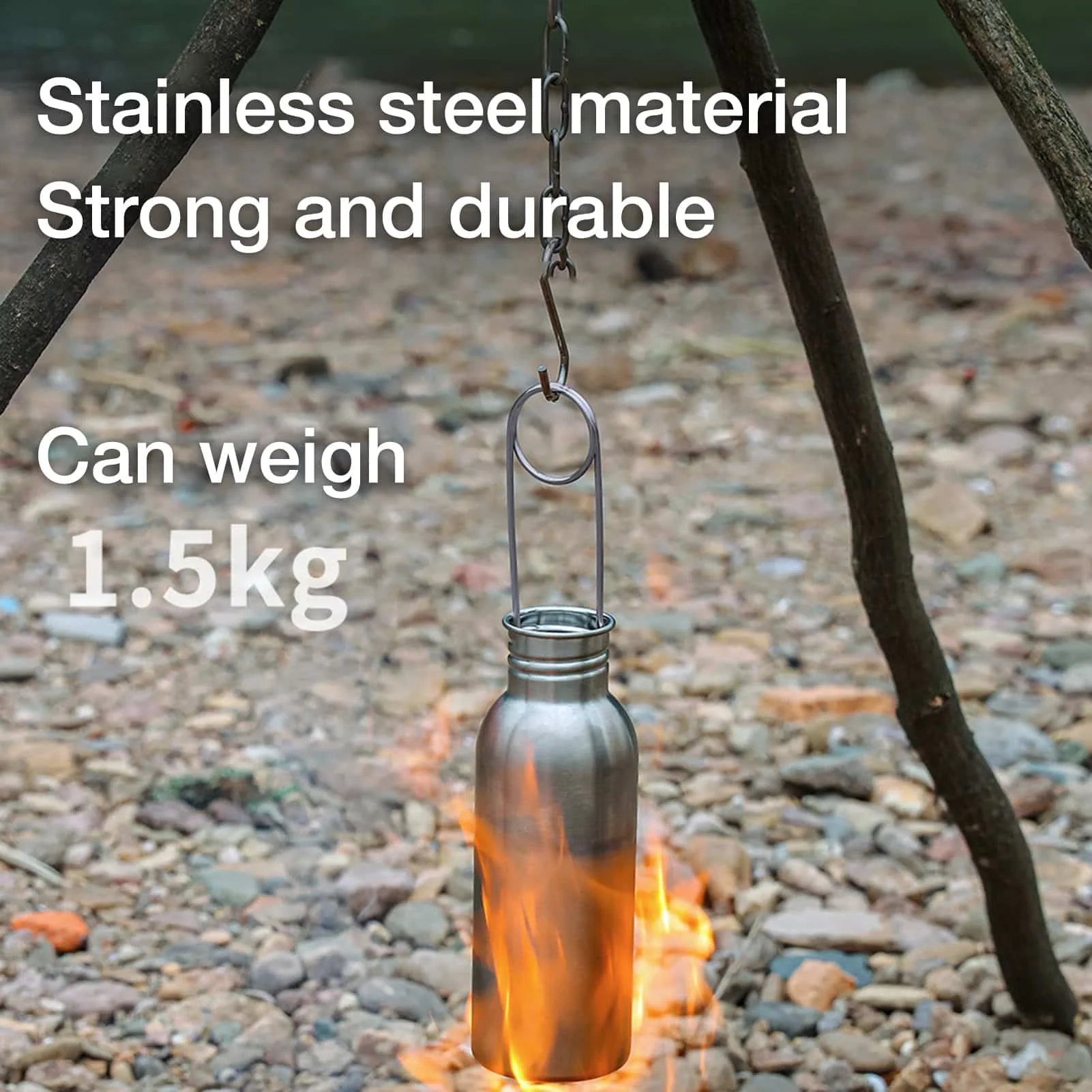 

Расширитель для чайника из нержавеющей стали, расширитель для рыбьего рта, Гибкий крючок, вешалка для кемпинга, пешего туризма, работы на от...