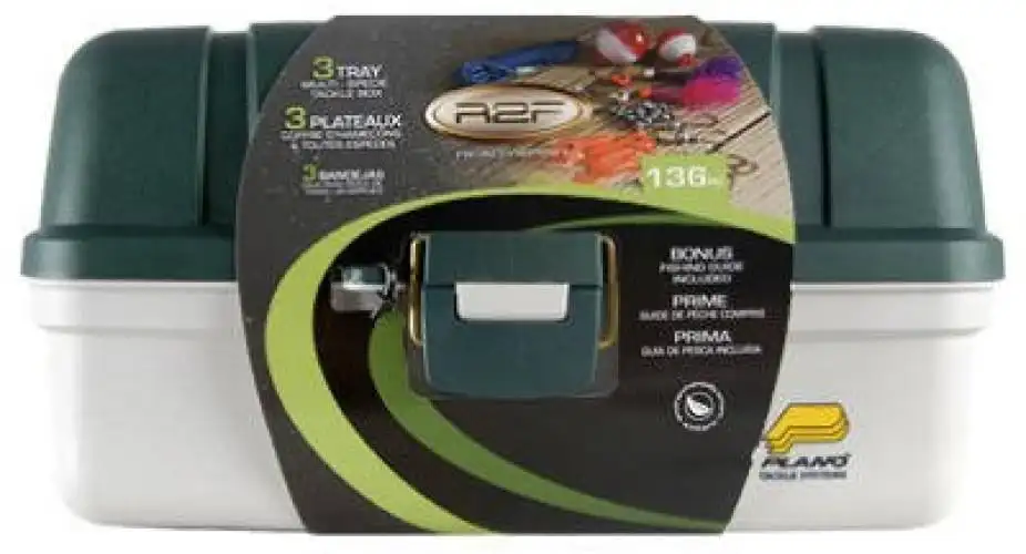 

136 Piece 3 Tray Tackle Bx