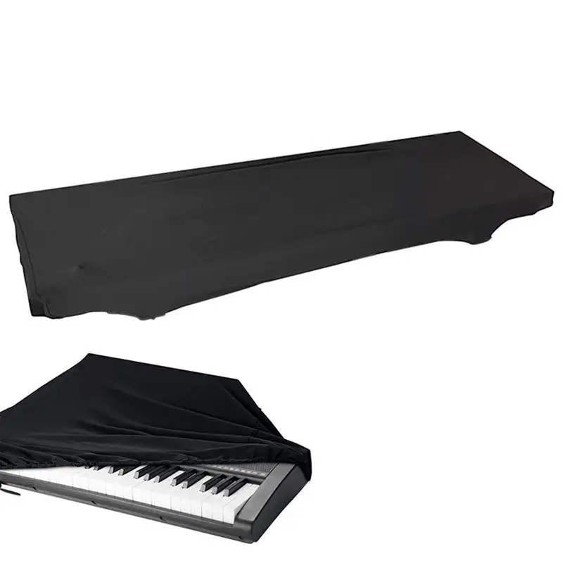 

Electric Piano Dust Cover For 88/61Keys Keyboard Stretchable Elastic Fabric Synthesizer Cover Electronic Digital Piano Cover