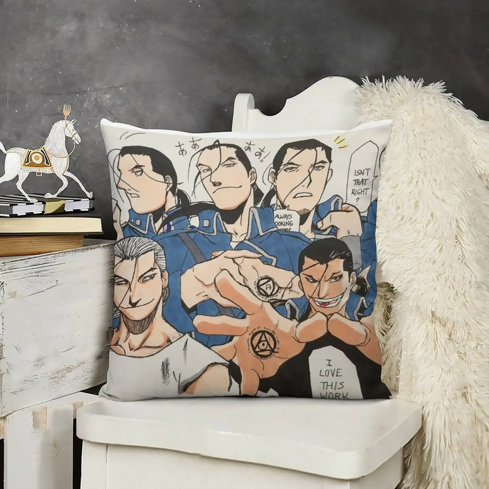 Наволочка Solf J. Kimblee - Ishvalan War Collage