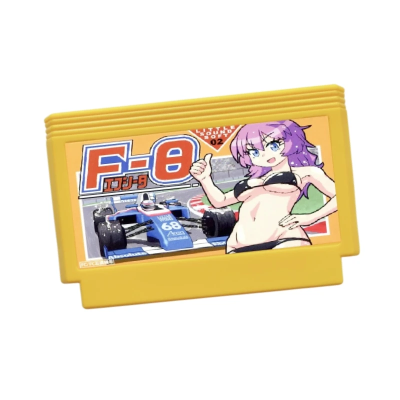 

F-Theta Game Cartridge for FC Console 60Pins Video Game Card