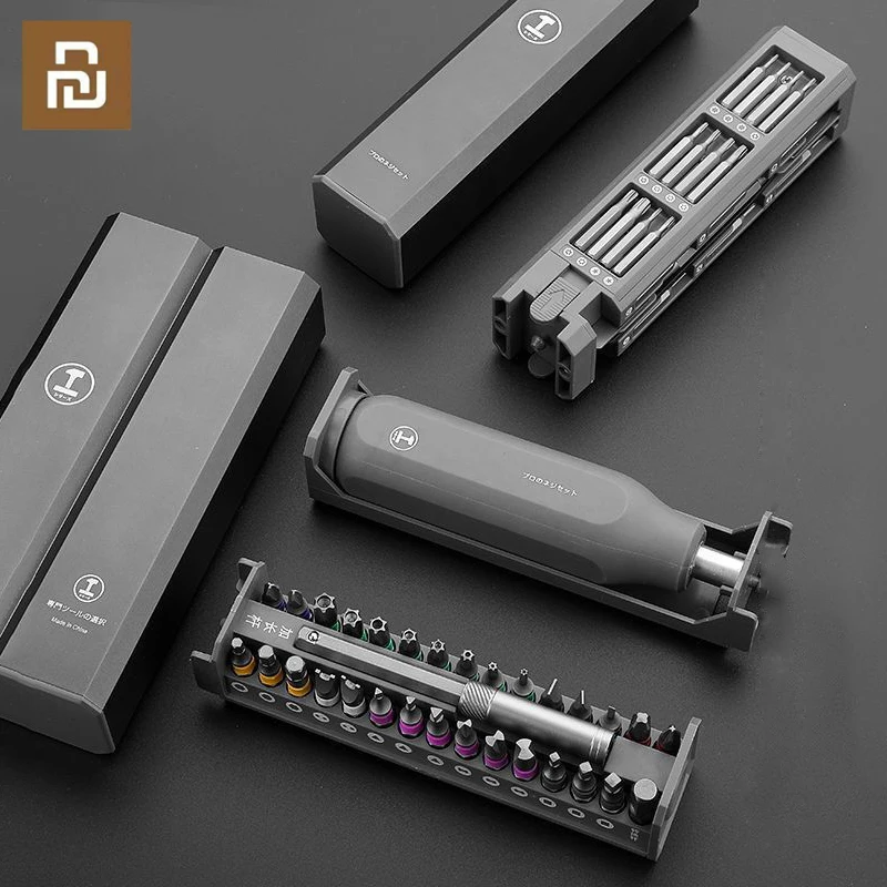 

Набор многофункциональных отверток Youpin 44 в 1 S2, шлицевая Точная отвертка, бита, инструмент для технического обслуживания мобильного ноутбука, ручные инструменты