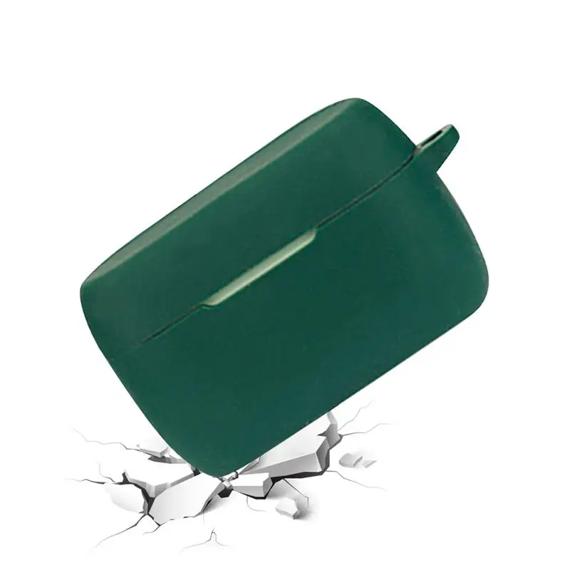 

Dust-proof Silicone Protective Cover Anti-fall Earphone Case For Elite 4 Active With Anti-Lost Hook Earphone Accessories