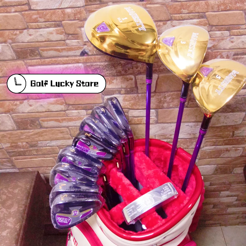 

2023 maruman Womens Golf Clubs Majesty Prestigio 9 Golf Complete Set Of Clubs Graphite Golf Shaft