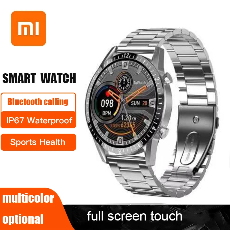 

Xiaomi Smart Watch Men Bluetooth Calling Remote Camera Message Display Heart Rate Monitoring Smart Sports Smart Watch Cardio