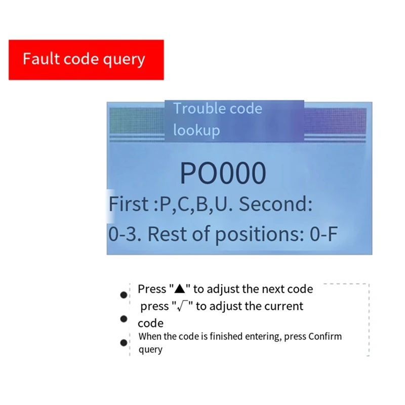 V100 Автомобильные диагностические инструменты Цифровой дисплей Сканер OBD 2