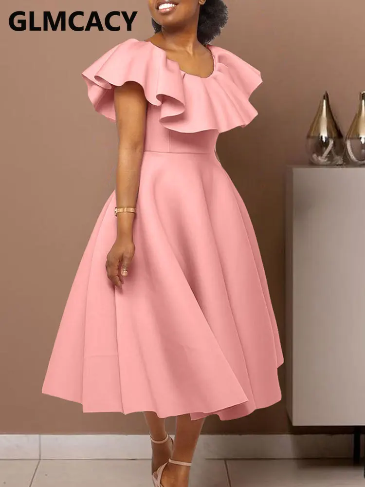 

Женское Бандажное Клубное облегающее платье с V-образным вырезом и оборками