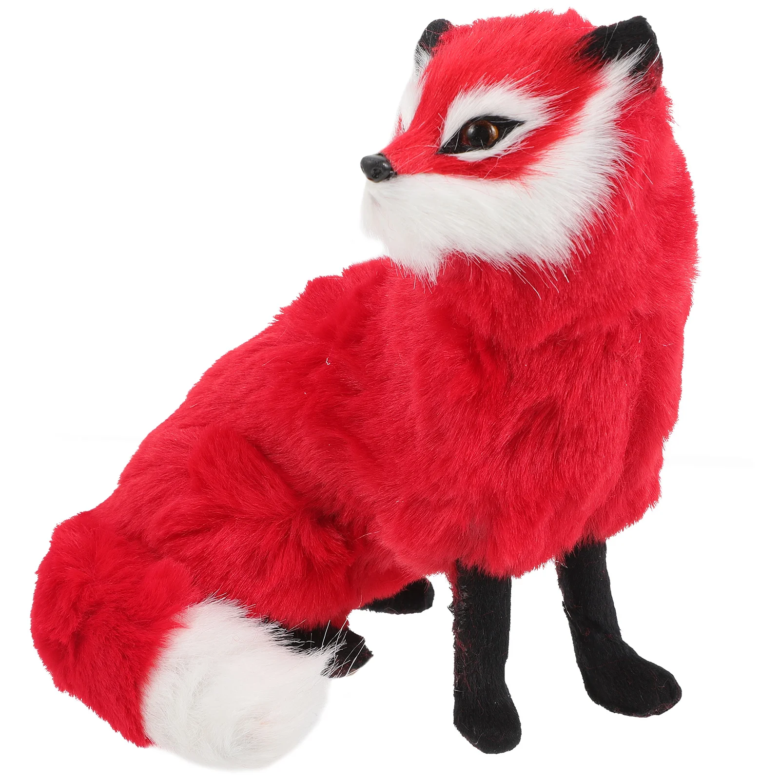 

Simulation Fox Animal Model Cartoon Animal Ornament Home Animal Decor