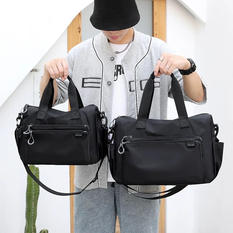 

Men's Shoulder Bag High Quality Boys Crossbody Bag Man Messenger Bag Nylon Male Business Bolsas Men's Weekend Luggage Handbag