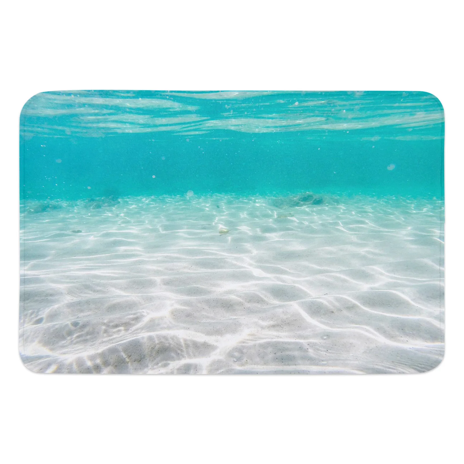 

Seabed Sand Ripple Grounding Mat Rug For Kitchen Welcome Mat Floor Rug Bath Mat Runner Rugs