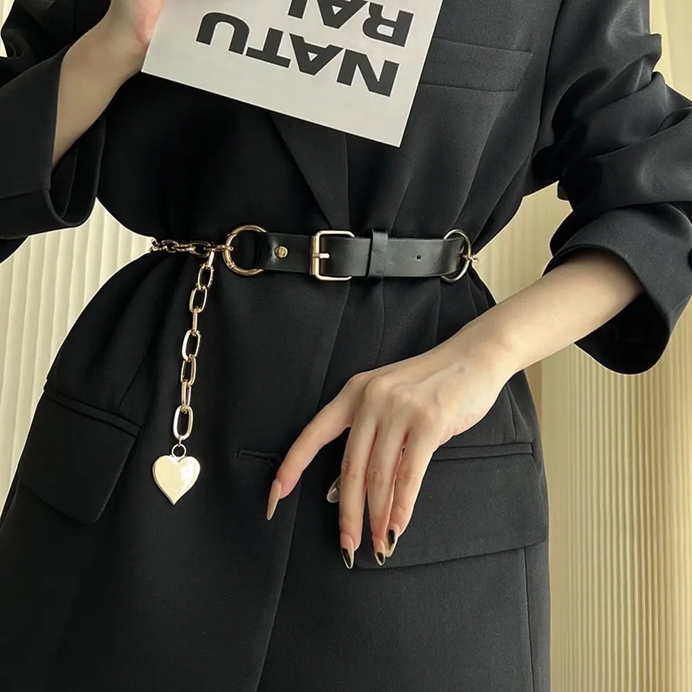 

Регулируемые винтажные ремни из искусственной кожи с металлической пряжкой