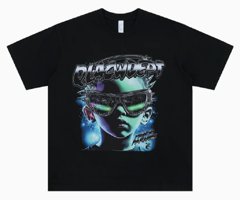 2025Vintage Alien Мужская весенне-летняя новая модная брендовая удобная хлопковая