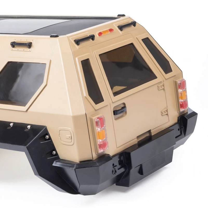 12 8-дюймовый 324-мм колесная база George Patton корпус автомобиля для 1/10 RC гусеничного