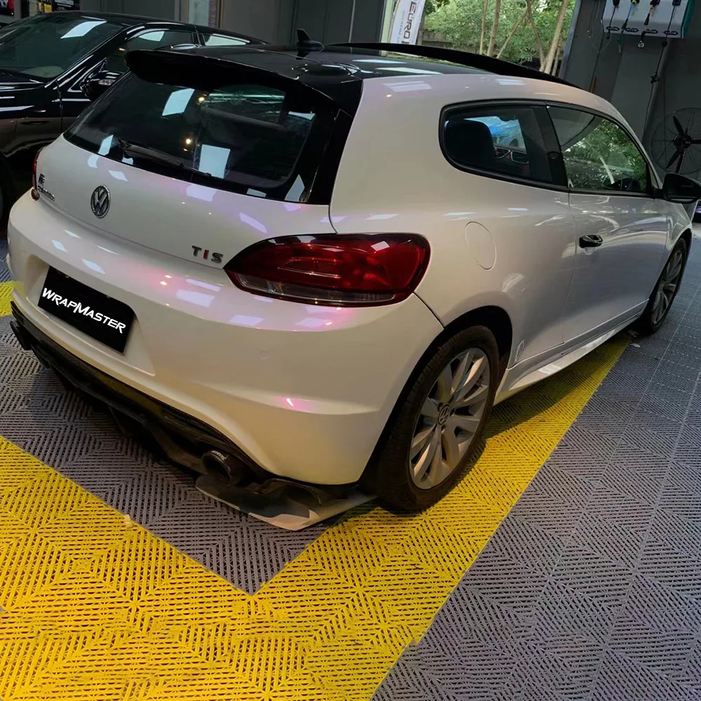 Белая фотоблестящая Защитная пленка для автомобиля виниловая