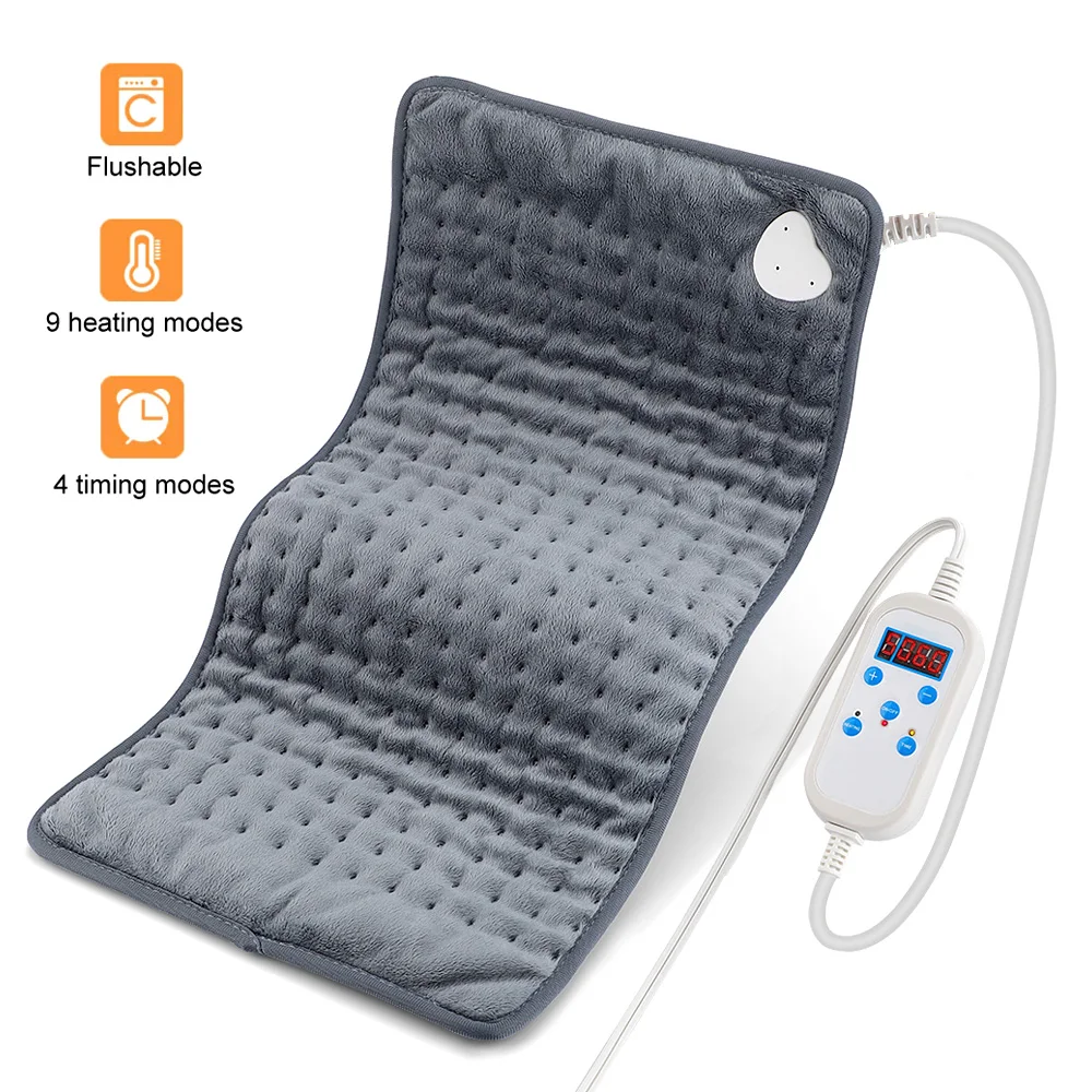 

Heater for Home Electric Heating Pad Electric Blanket Bed Warm Winter Blanket Heated Sheet 4 Timer Setting Heating Therapies