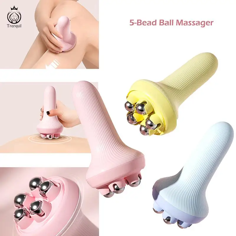 

5-Bead Ball Massager Multifunctional Massage Roller Professional Pressotherapy Portable Beautiful Health Care Massage Instrument