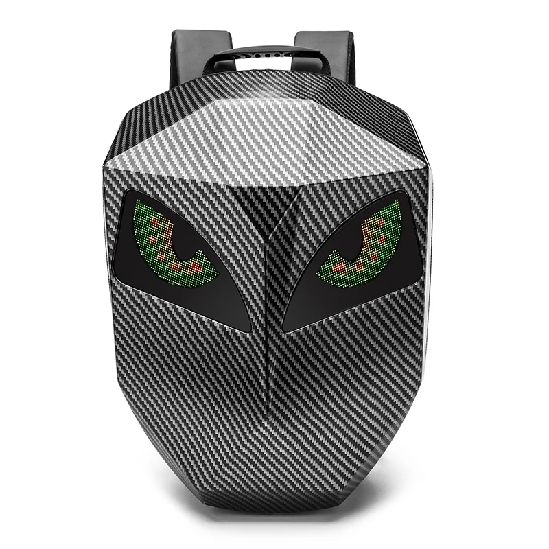 LOY светодиодный Knight Велоспорт рюкзак с глазами мотоциклетный шлем Bluetooth