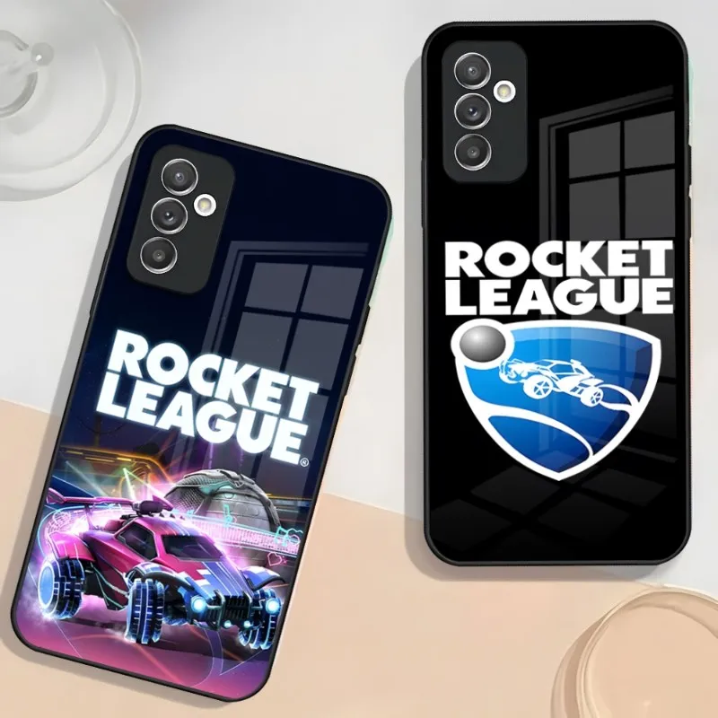 

Rocket League Phone Case For Samsung S23 S22 S21 S20 S10 A32 A52 A72 A12 A51 Note20 Toughened Glass