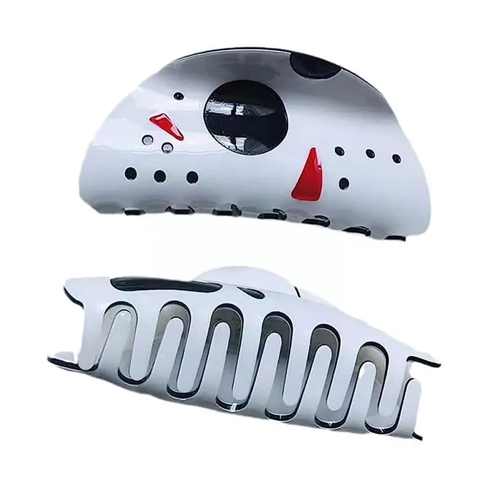 

Funny Halloween Hairpin 2023 Halloween White Ghost Hair Claws Barrette Hair Styling Ponytail Clips Hair Accessories For Wom E0U0