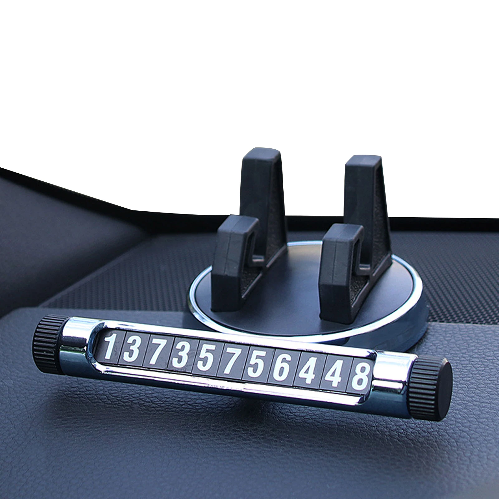 

Автомобильная карточка с номером телефона, автомобильная карточка для временной парковки с вращающимся держателем телефона, автомобильна...