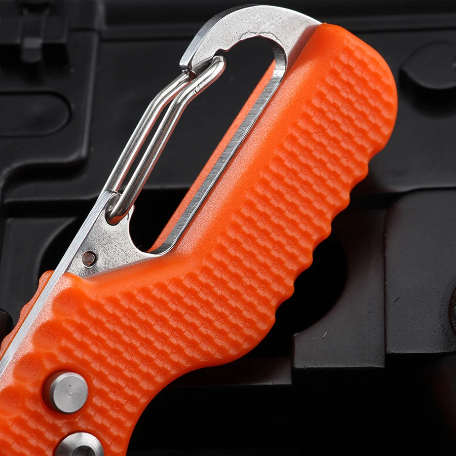 Портативный многофункциональный Экспресс-нож для посылок брелок зубчатый