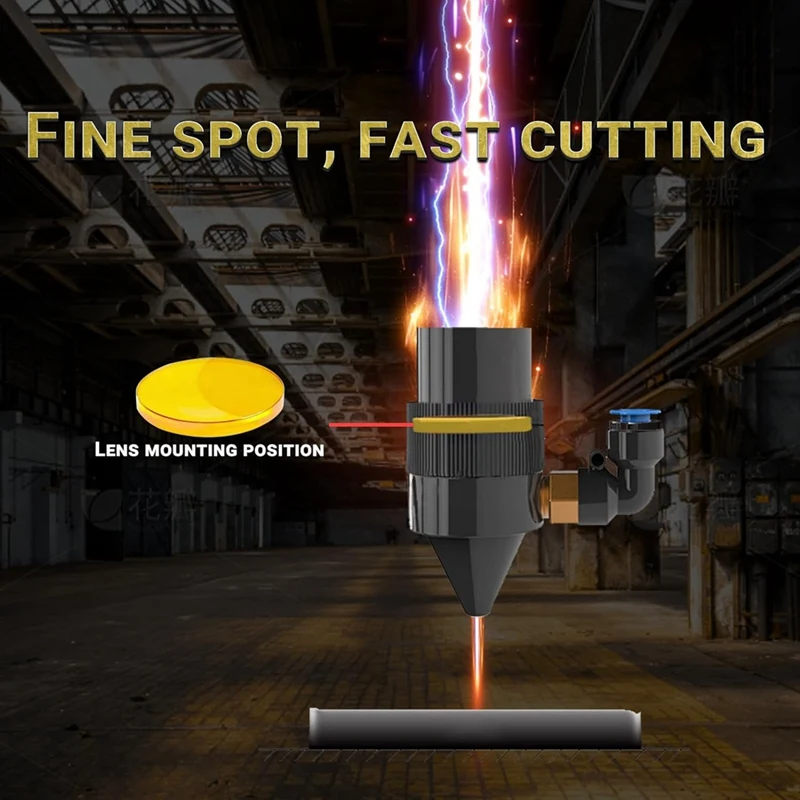 Лазерная линза CO2 диаметром 20 мм фокусный объектив fl63 5 мм/2 дюйма лазерное зеркало