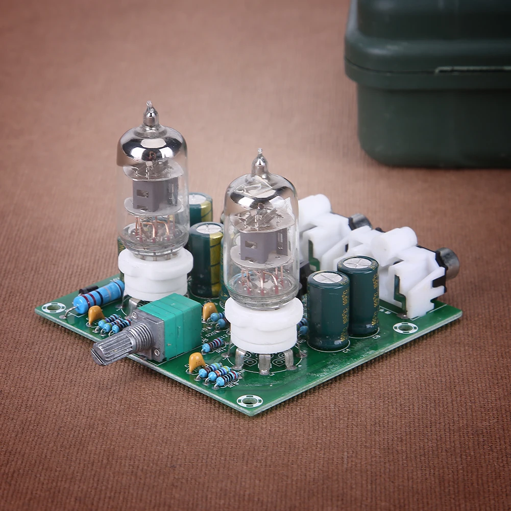 6J1 Hifi стерео электронная трубчатая плата предварительного усилителя готовый