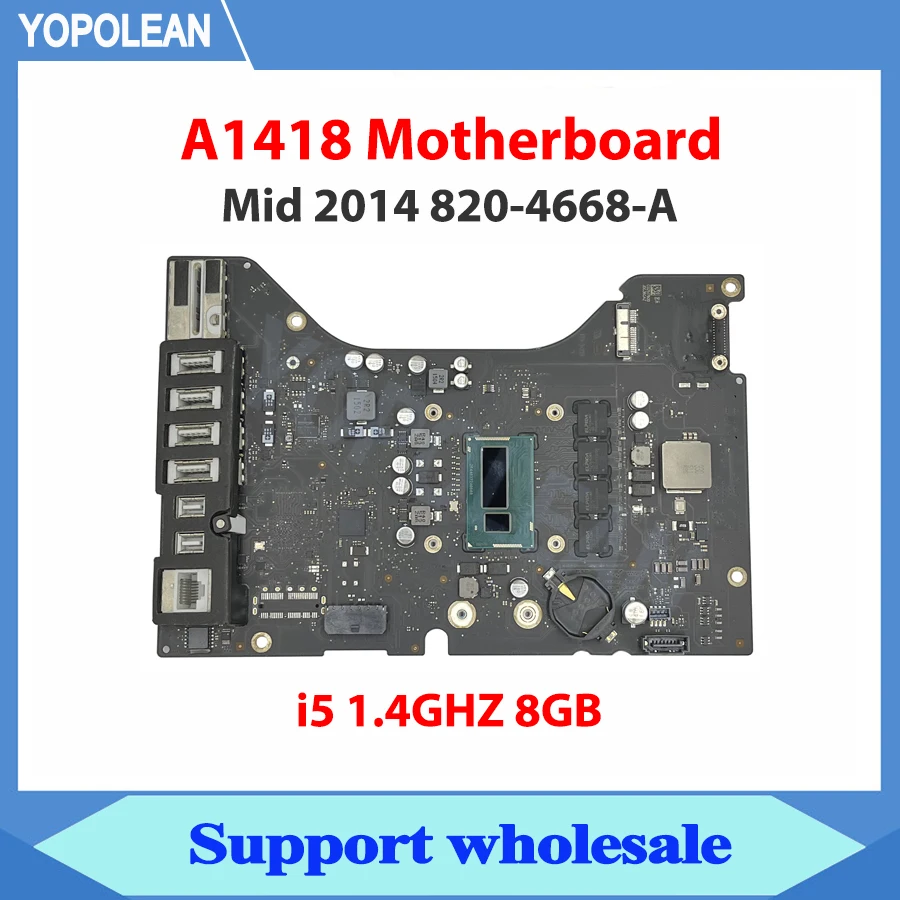 Протестированная материнская плата A1418 со встроенной материнской платой Для iMac 21
