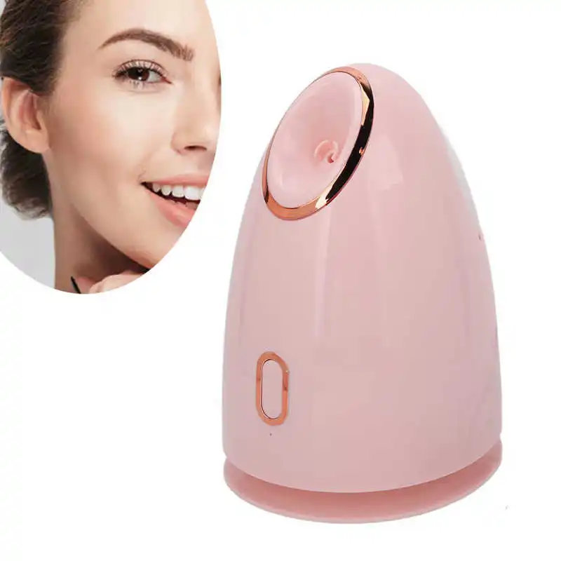 

Hot Facial Steamer with 100ml Water Tank Moisturizing Cleaning Pores Mist Spray Nano Ion Steaming Machine Skin Care Tool